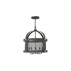 Elstead Lighting Chandelier Holden 5x60W Gris anthracite