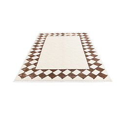 Avis Vidal Tapis de laine 239x168 beige Darya