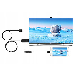 GUPBOO Adaptateur de TV USB 2.0 Femelle vers HDMI Mâle,JL1046 pas cher