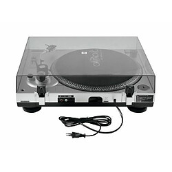 Omnitronic BD-1350 Platine Disque DJ à Entrainement Courroie Noir pas cher