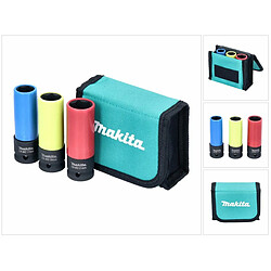 Makita Set de douilles longues pour KFZ 1/2" - carré - 17 / 19 / 21 mm - 3 pcs. (E-12354)