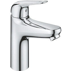 Mitigeur monocommande lavabo - GROHE Swift - 24326001 - Chromé - Taille M - Economie d'eau - Vidage clic clac