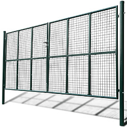 vidaXL Portillon Maille 415 x 225 cm / 400 x 175 cm