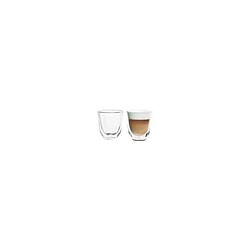 DELONGHI Lot de 2 tasses Capuccino - 19 cl