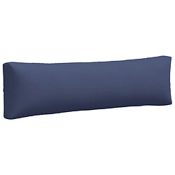 Acheter vidaXL Coussins de palette lot de 2 bleu marine tissu oxford