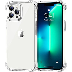 Xeptio Apple iPhone 13 PRO 5G coque tpu transparente antichoc avec bords renforcés