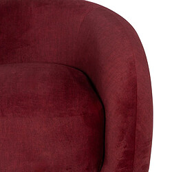 BigBuy Home Fauteuil Bordeaux Bois Foam 100 x 84 x 58 cm pas cher