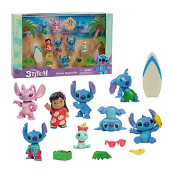 Lilo & Stitch - Pack 8 figurines Stitch Deluxe Figure Set 7 cm