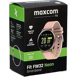 Maxcom Montre Connectée FW32 IP67 avec Moniteur de Fréquence Cardiaque et de Sommeil Rose pas cher