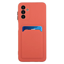 Coque en TPU antichoc avec porte-carte corail pour votre Samsung Galaxy A13 5G