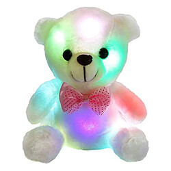 Universal LED coloré petit ours en peluche en peluche légère