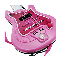 Avis Guitare pour Enfant Reig Microphone Rose