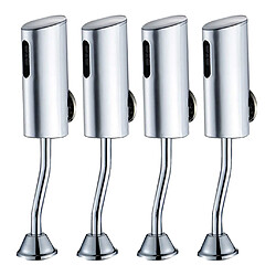 4x Mural Automatique Infrarouge Urinoir Valve Sans Contact Toilette Flusher