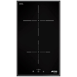 Smeg Universal SI5322B plaque Noir Intégré (placement) 30 cm Plaque avec zone à induction 2 zone(s)