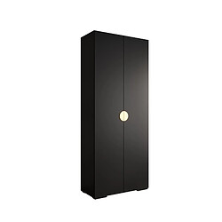 Abiks Meble Armoire Inova 4 À Portes Battantes 236,7/100/47 2 Portes (nero/d’oro)