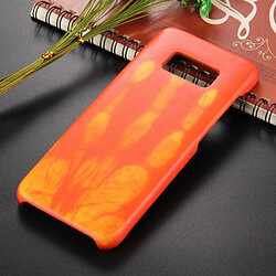 Avis Wewoo Coque Orange pour Samsung Galaxy S8 + / G9550 Coller la peau + PC Capteur thermique décoloration étui de protection arrière