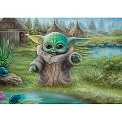 Schmidt Spiele Mandalorian Thomas Kinkade, Lucas Film The Mandala Childs Play Puzzle 1000 pièces, 59955, coloré