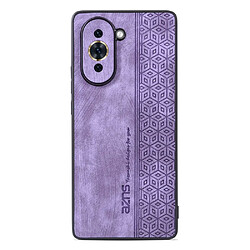 Coque en TPU + PU AZNS anti-chute pour votre Huawei nova 10 4G - violet