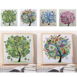 5D Diamant Peinture arbre 4 saison tableau