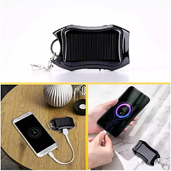 Acheter SANAG Porte-Clés Chargeur Solaire Portable 1200 Mah, Mini Batterie Externe Avec Lampe De Poche Led, Chargeur De Téléphone D'Urgence Pour Batterie Usb Extérieure Pour Camping Et Randonnée