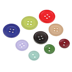 Acheter Boutons manuels d'enfants de résine de couleur mélangée par 150pcs pour le métier 006 de couture