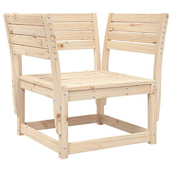 Avis Maison Chic Salon de jardin 5 pcs | Ensemble de Table et chaises | Mobilier d'Extérieur bois massif de pin -GKD21821