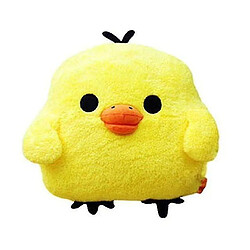 Universal Ours brun petit poulet jaune jouets de peluche caricaturé doux caricatures à main chaude en hiver (30 * 25 * 15cm)