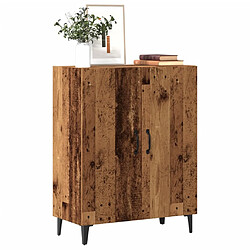 vidaXL Buffet vieux bois 70x34x90 cm bois d'ingénierie