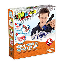 IDO3D Go Vertical - Two (2) pen set - Wind Up Robot using 3D Printing Construction