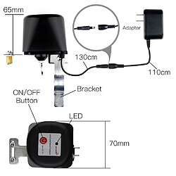 Acheter Wewoo Commutateur intelligent de valve de gaz de l'eau WIFI de contrôle d'irrigation de jardin