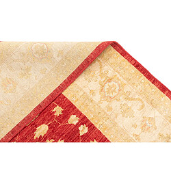 Vidal Tapis de laine 257x245 rouge Ziegler pas cher