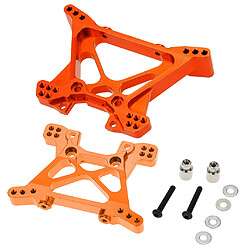 Tours D'amortisseur Avant Et Arrière En Aluminium Pour 1/10 SLASH 4x4 RC Car Orange