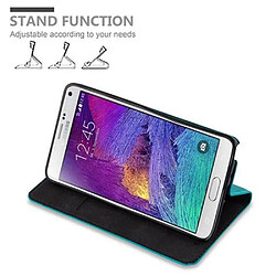 Acheter Cadorabo Coque Samsung Galaxy NOTE 4 Etui en Turquoise