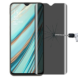 Wewoo Film de verre trempé Protecteur d'écran anti-reflets de confidentialité avec degré de protection de 180 degrés pour OPPO A9 9H