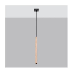 Luminaire Center Suspension Pastelo Acier,Bois Bois