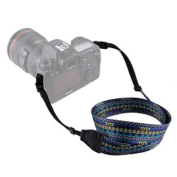 Wewoo Pour appareils photo reflex / numérique rétro style ethnique multi-couleur série bandoulière sangle ACH-619103