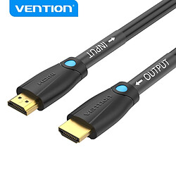 Câble HDMI Vention - Résolution 4K - Son de haute qualité - Extrémités plaquées or - Couleur noire