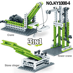 Avis Universal Montage d'engrenages mécaniques testés Groupe technique Blocs de construction manuels Enfants 311 Jouets éducatifs Cadeaux | Serrer les blocs