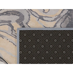 Beliani Tapis beige et bleu 160 x 230 cm GEBZE pas cher