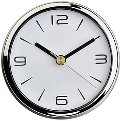 Tfa-Dostmann TFA Dostmann Camino 60.1036.55 Horloge de cheminée Moderne et élégante en Aluminium antidérapant Argenté 94 x 61 mm