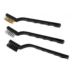 Acheter Lot de 3 Lit de Nettoyage de Poignée de Brosse Métallique En Fer En Acier pour Imprimante 3D