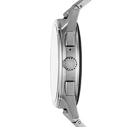 Emporio Armani ART5006 Montre Connectée 1.19" OLED Étanche à l'Eau Boucle Déployante Acier Inoxydable Argenté