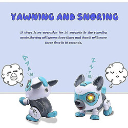 Universal Toys électroniques robot chien robotique chiot interactif du jouet vocal Contrôle pour les enfants