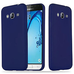 Cadorabo Coque Samsung Galaxy J3 2015 Etui en Bleu