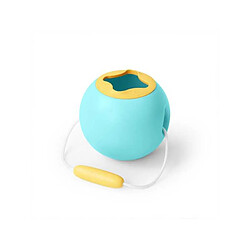 Jouet de Plage - Seau ballon - Mini Ballo Bleu et Jaune - 16 cm