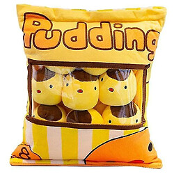 Universal Sachet de 8 mini-pingouins peluches oreillers créatifs peluches ours brun poupée pudding