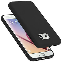 Cadorabo Coque Samsung Galaxy S6 Etui en Noir