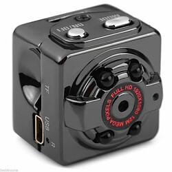 Totalcadeau Micro Camera espion Full HD 1080P vision nocturne