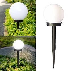 Lumières solaires extérieures, LED solaire alimenté Globe lumière de jardin étanche solaire Yard lumières pour cour Patio passerelle paysage voie