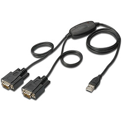 Câble Micro USB Digitus DA-70158 Noir 1,5 m (1 Unité) pas cher